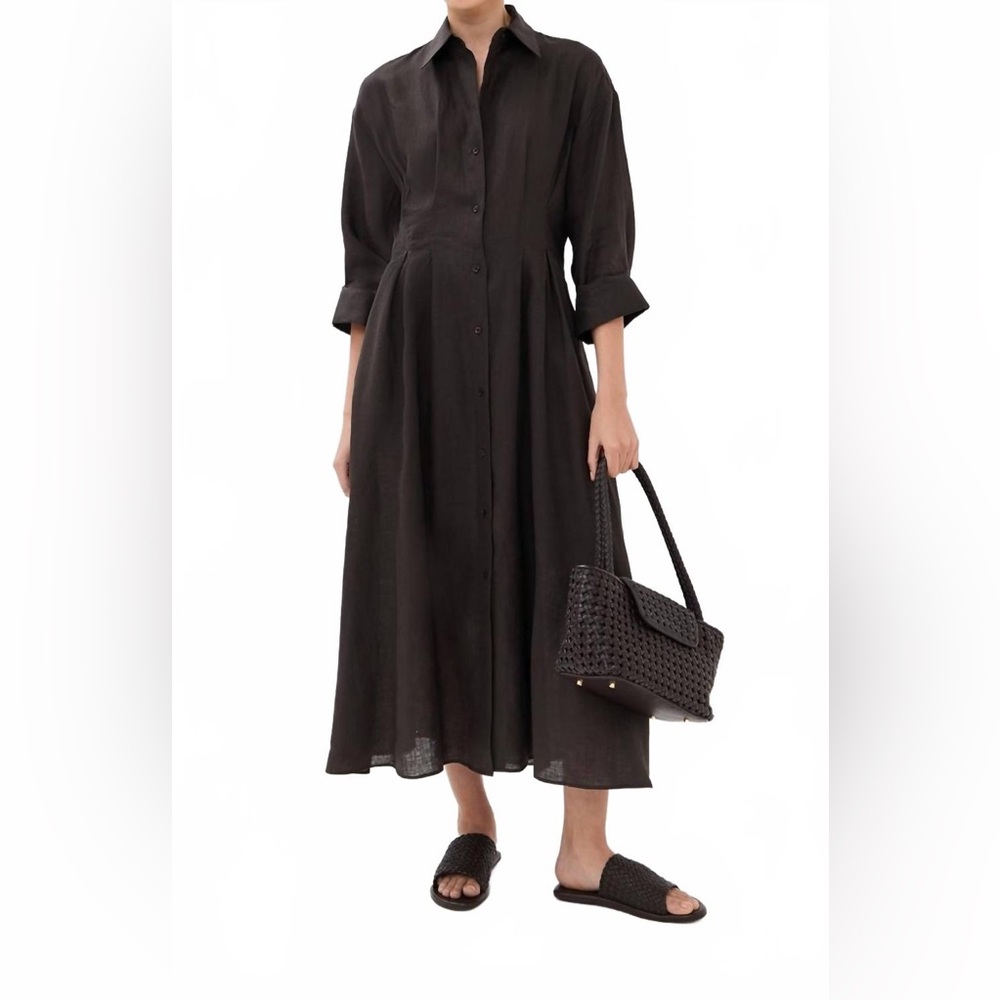 TWP Chocolate maxi dress size 10